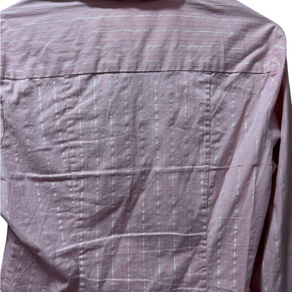 The Limited Pink Button Down Shirt with sparkle size M - Picture 8 of 10